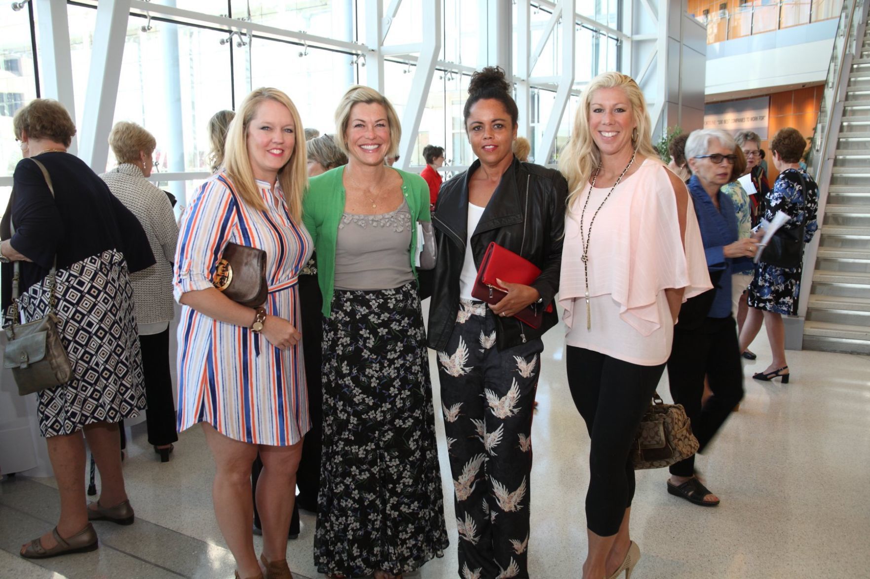 Niki Reynolds, Lauren Keske, Angie Meland, Angie James